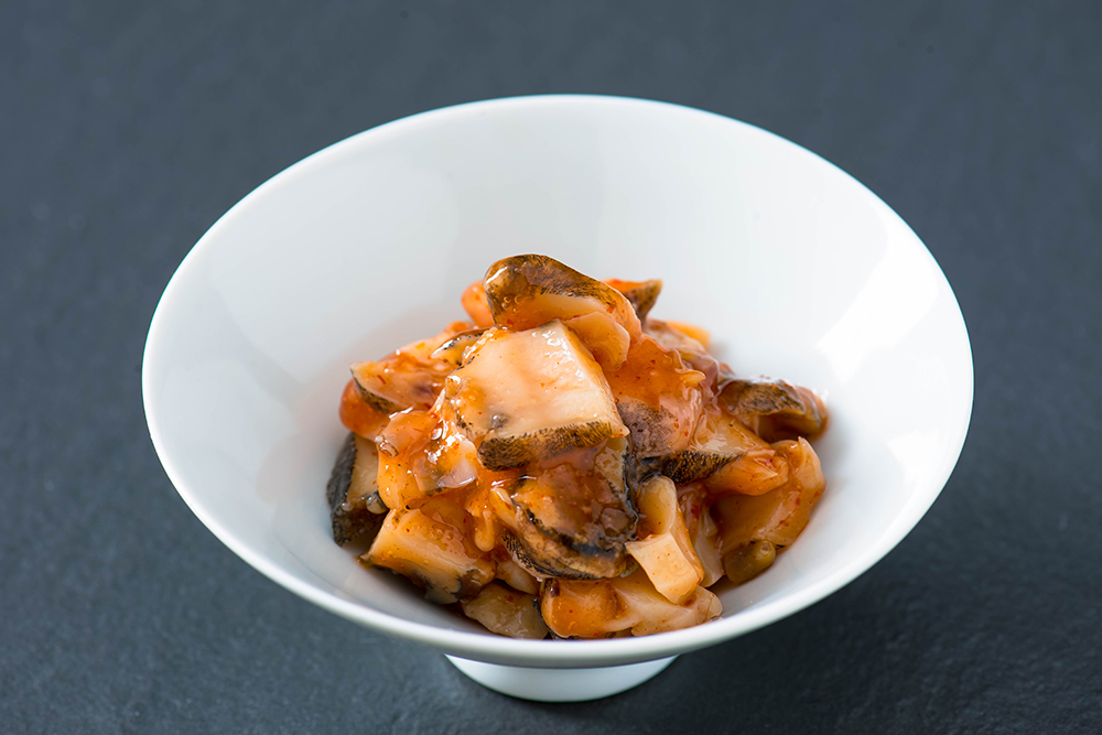 Korean conch slices